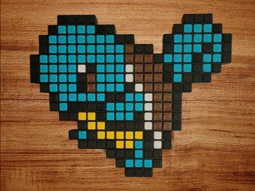 Squirtle Pixel Puzzle
