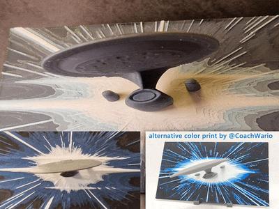 Enterprise TNG - HueForge Hybrid Print