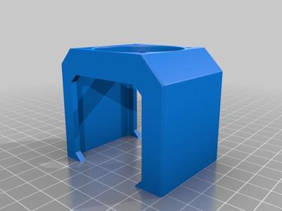 Y Stepper Nema 17 40mm fan mount + space for heatsink Geeetech A30