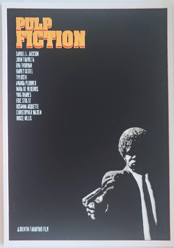 Pulp Fiction - Movie Poster - HueForge