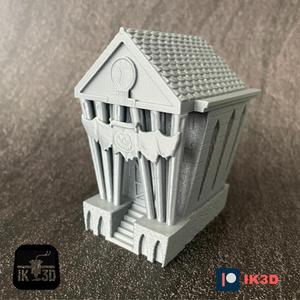 The Nightmare Before Christmas City Hall Building / Easy Print