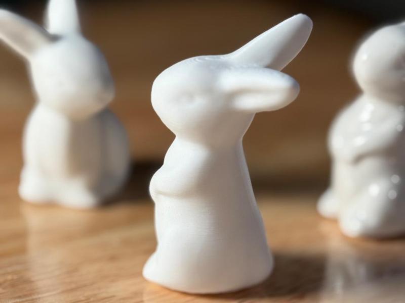 Small standing rabbit 