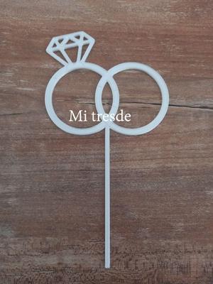 Wedding rings topper