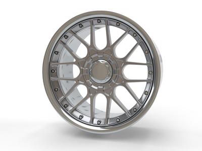 BBS RS2 style wheels 1/18 1/24 scale