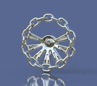 Custom Chain Steering wheel
