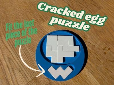 Cracked egg puzzle