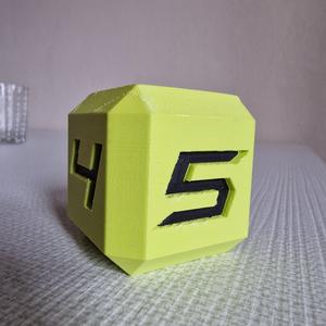 Crossfit round counter (or just a mega dice)