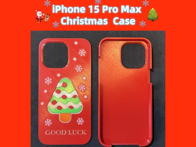 iPhone Christmas Phone Case (15 Pro Max, 14 Pro)