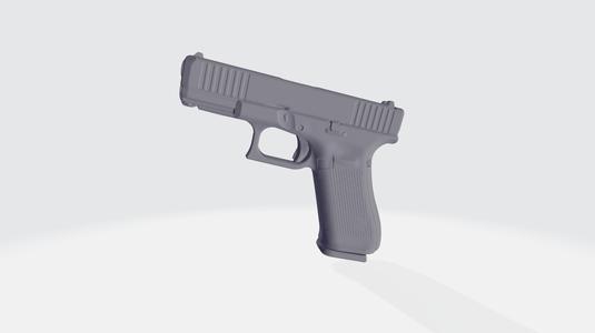 Glock 45 Gen 4 3D Scan