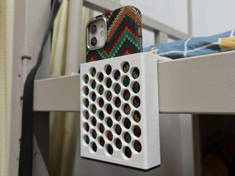 Dorm Room Bedside Phone Storage Box