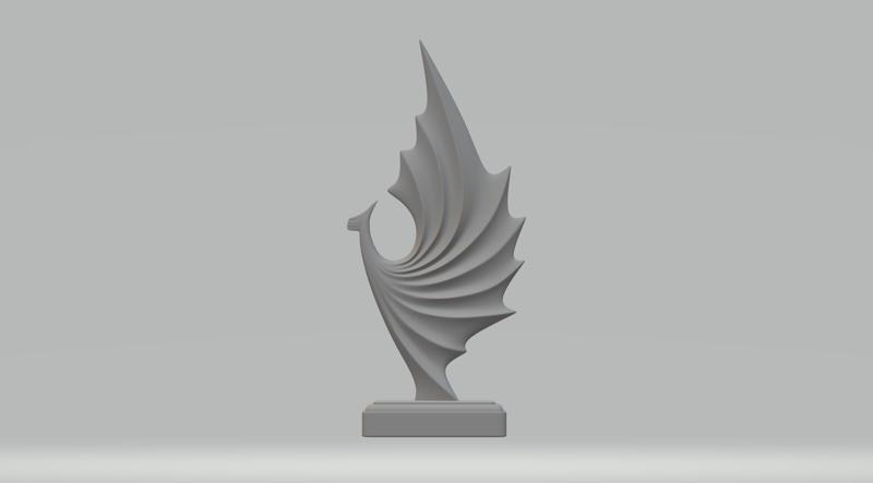 Phoenix 3D print model