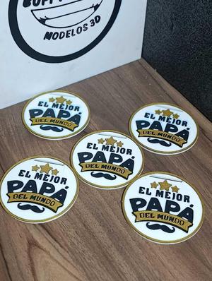 Medal for the best dad in the world - father's day