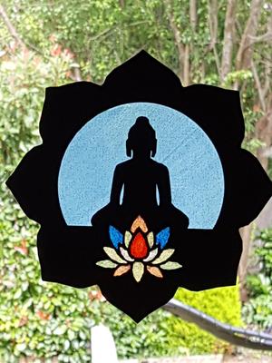 Buddha and his lotus