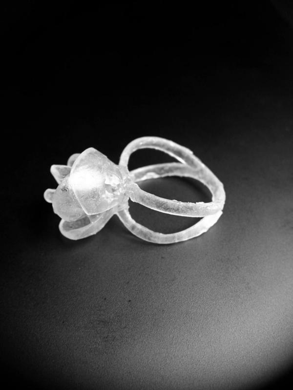 Flower of Mary - Gold Ring