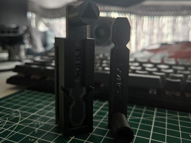 Police Duty Belt Train Key Holder (Green Car, High-Speed Rail)