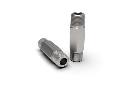 Long Hex Nipple 1/4" NPT
