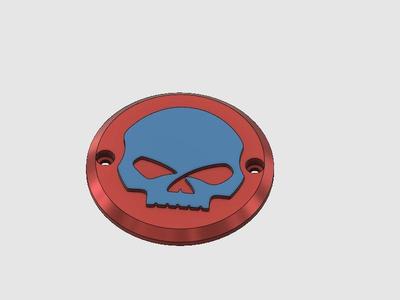 Big Twin Timing cover plate