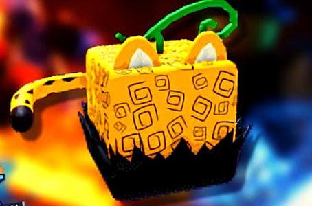 Leopard fruit from Blox Fruits game (Roblox)