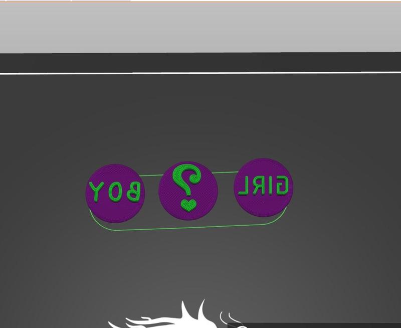 Carimbos de Brigadeiro - Boy,girl ? (Brigadeiro Stamp boy, girl, ?)