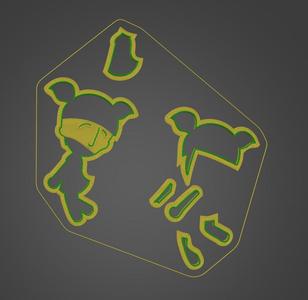 Cortadores - Mundo Bita (Lila)