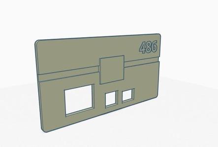 MiSTer Case Floppy Drive Front Panel