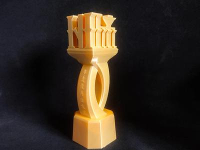 The "Ban-est" Trophy - Print-in-Place with No Supports