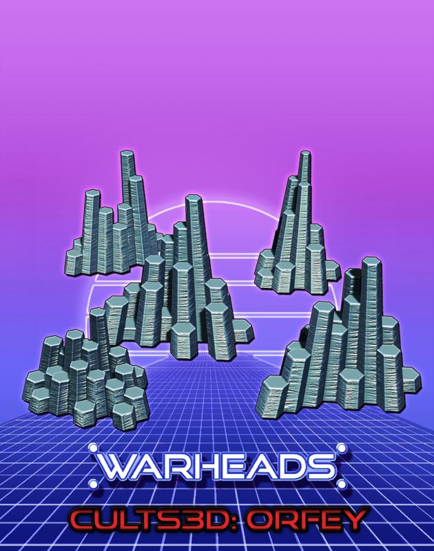 Basalt Rock Formations! - Fantastic Minerals! (14 terrain pieces)