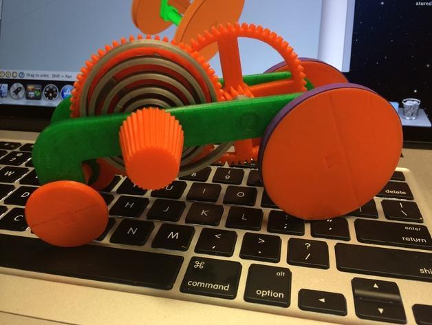 PLA Spring Motor, Rolling Chassis