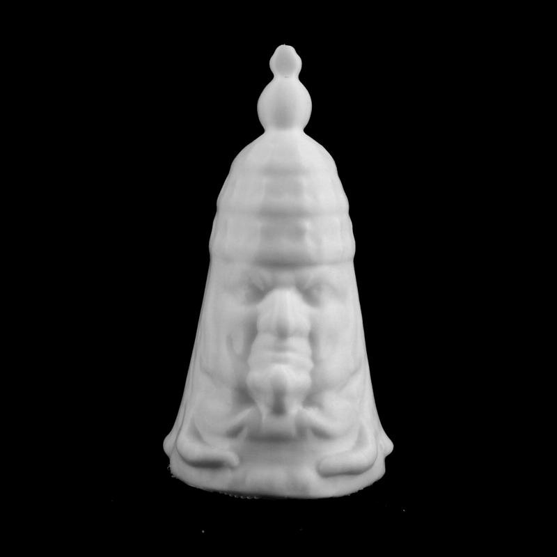 Pope and Devil cup at the Cardiff museum, Wales