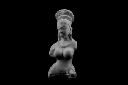 Bust of a female deity at the Metropolitan Museum of Art, New York, USA