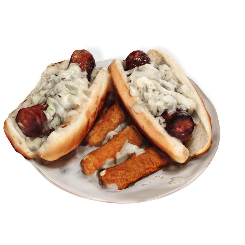 VEGETABLE STACK Blackberry Tomato Potato Potato Pepper Bread Pumpkin Zucchini Carrot Lettuce Cabbage Apple sausage sandwich Mozzarella Pineapple Plantain Banana Strawberry Hamburger Mango Pear Papaya Mussel Lemon Kiwi