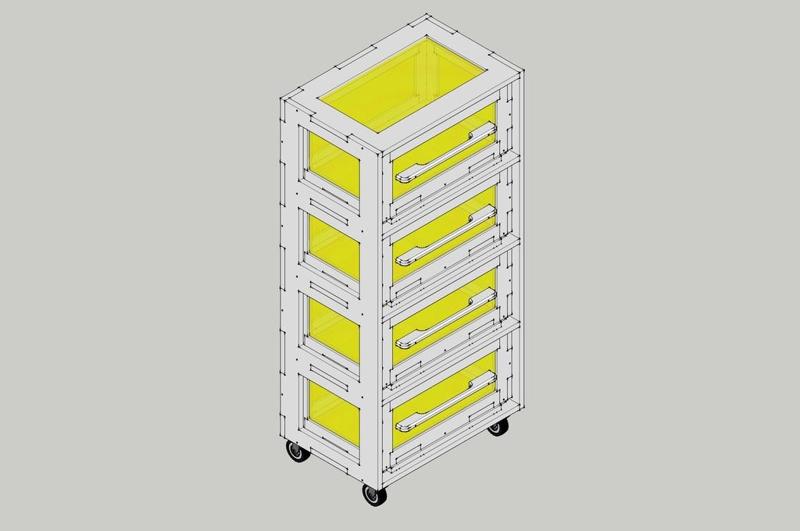 Tall Boy Drawer Set
