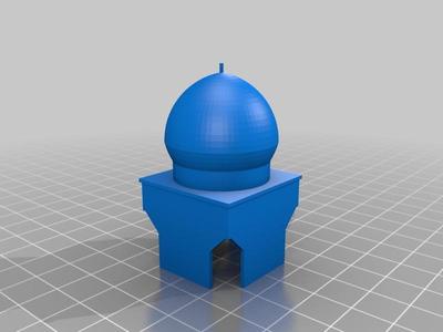 Hotel Taj Mahal Building Roof Base Hotels Boardgame