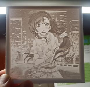 Nozomi Tojo Snow White Halo Lithophane
