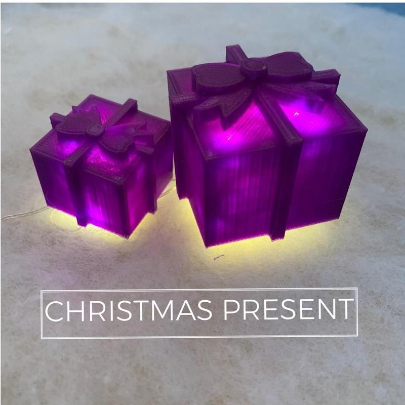 Color Me 3D Christmas present