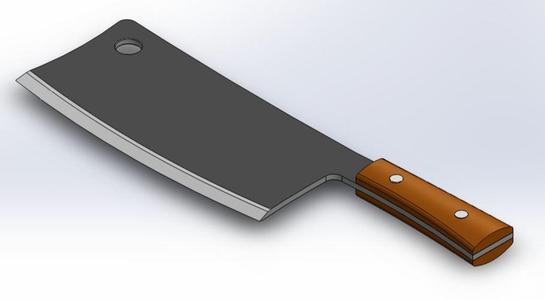 Butcher knife - cleaver