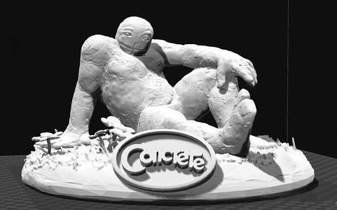 CONCRETE comics character statuine