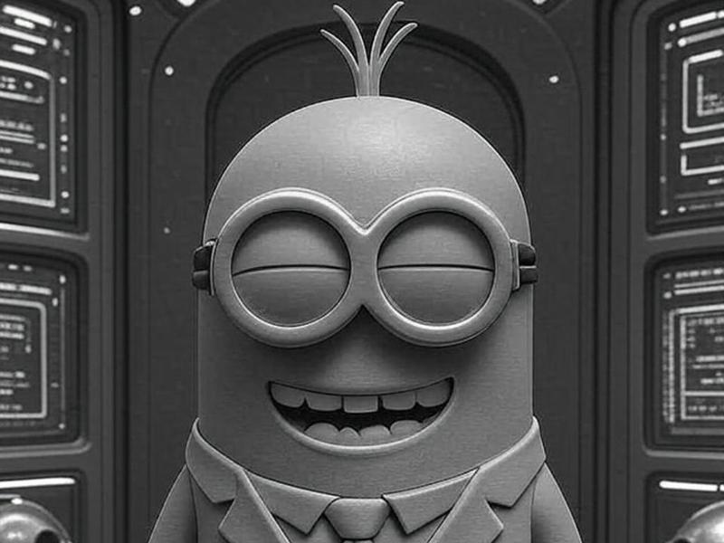 Minion Men in Black - Figurine 3D N°1