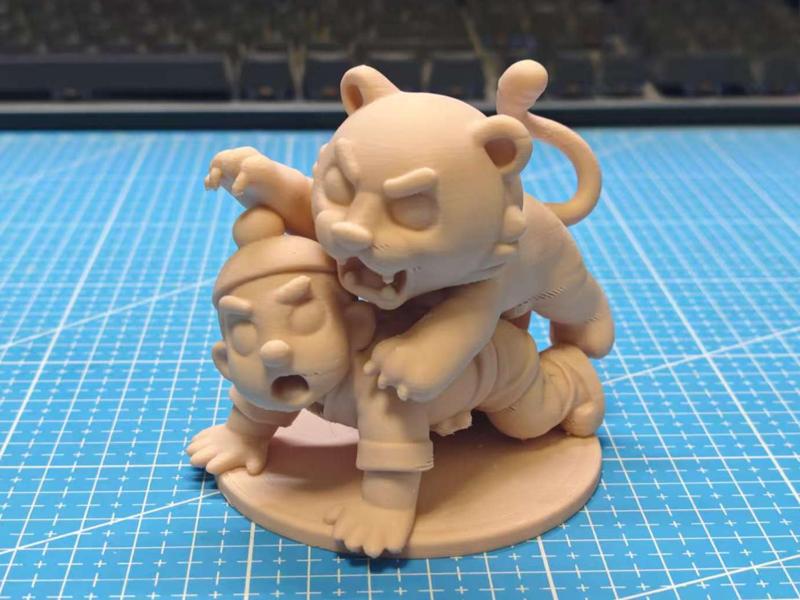 Wu Song Fights a Tiger