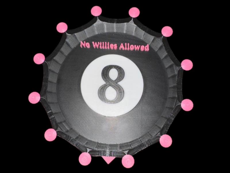 Billiards 8-Ball Marker