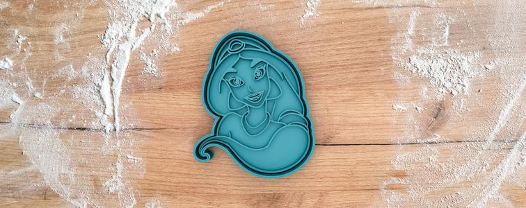 Jasmine cookie cutter from Aladdin
