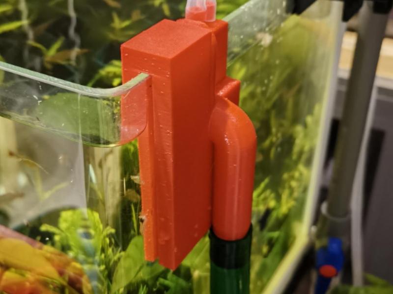 Integrated Aquarium Siphon Backpack 20-Tube Siphon Downflow Component