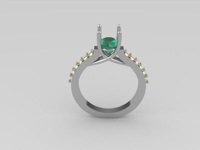 one stone ring