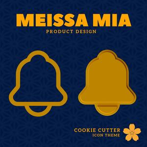 Bell Notification Cookie Cutter – 3D Print File for Fun & Modern Treats