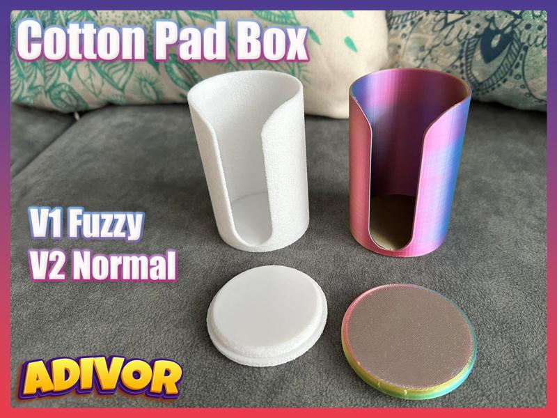 Cotton Pad Box 2 Versions