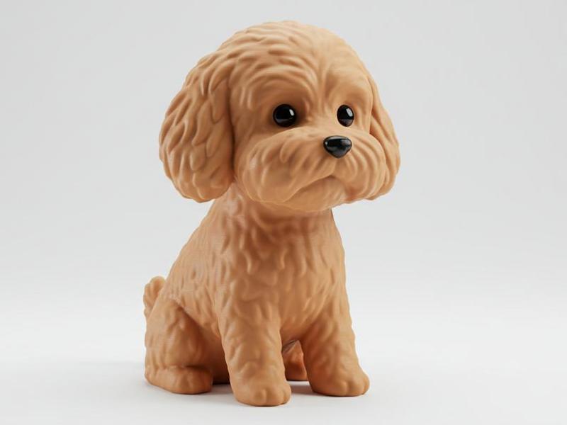 Mini Cute Cockapoo Figurine