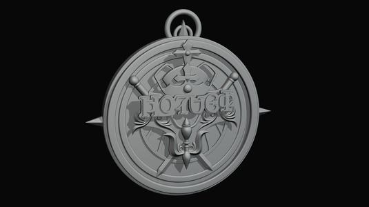 Klein Moretti Nighthawks badge from Lord of Mysteries