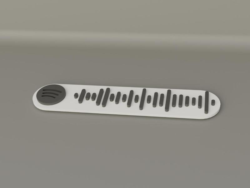 Rickroll Spotify Plate