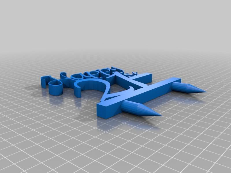 Happy 21st cake topper