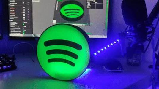 Spotify lightbox